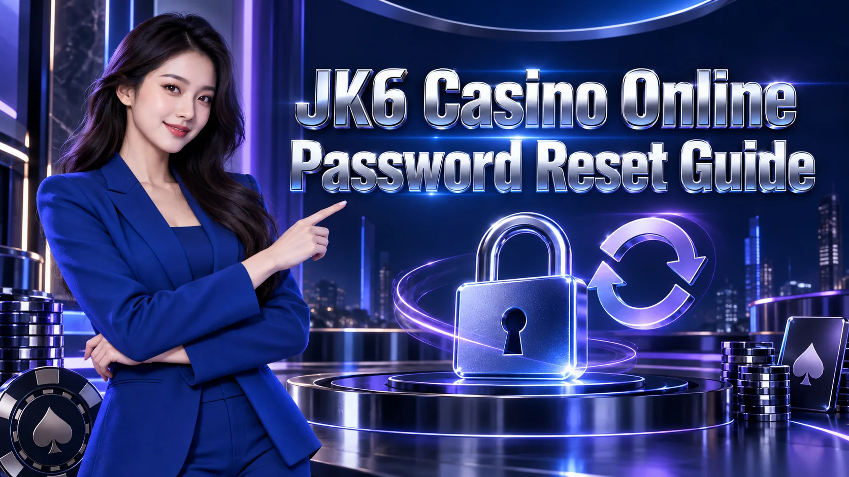 JK6 Casino Online Password Reset Guide