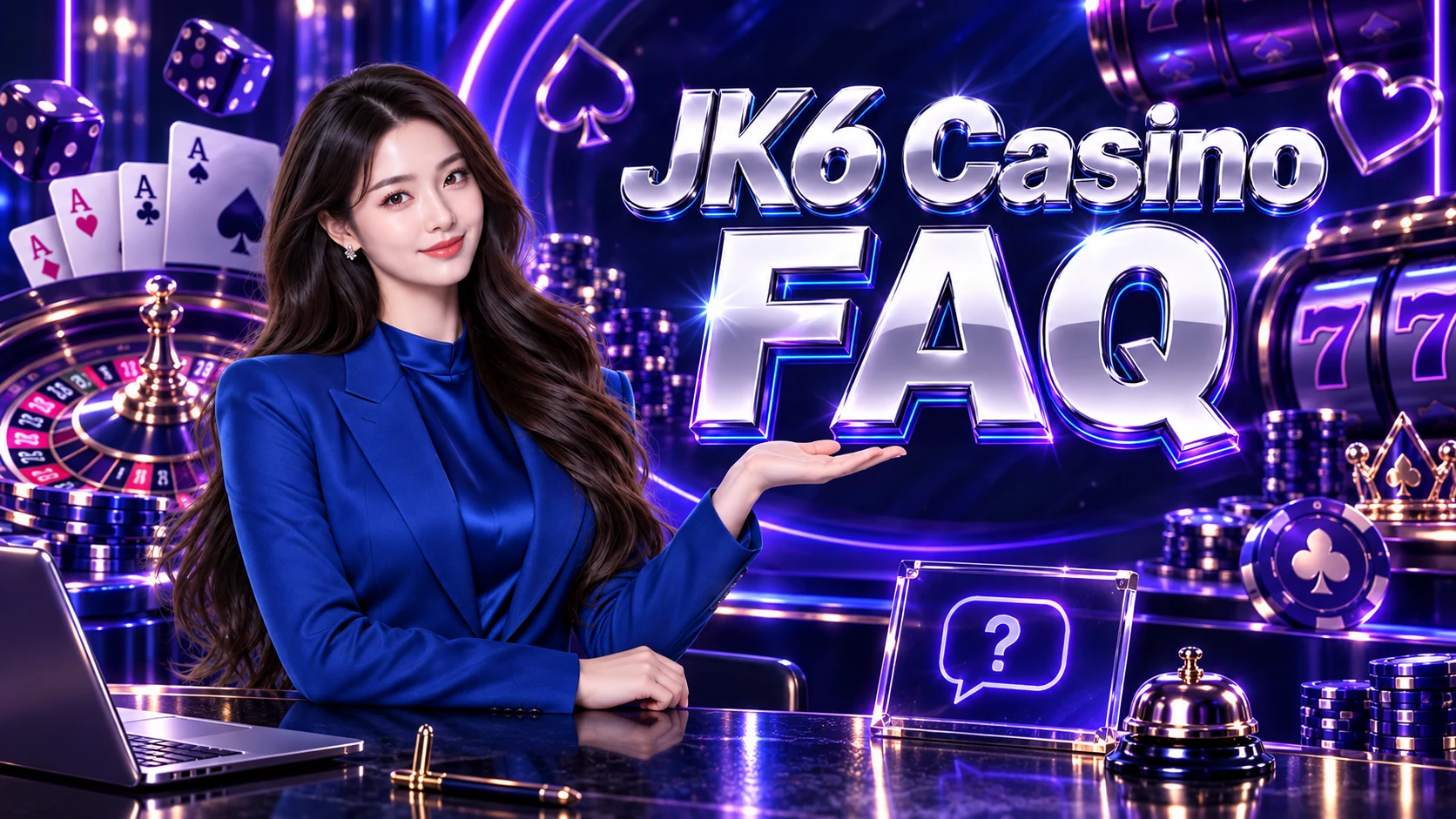 JK6 presenter in the help and answers scene