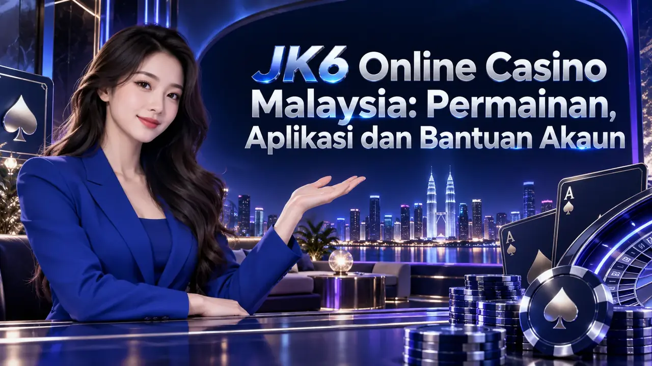 JK6 Online Casino Malaysia — Games, App & Account Help campaign artwork