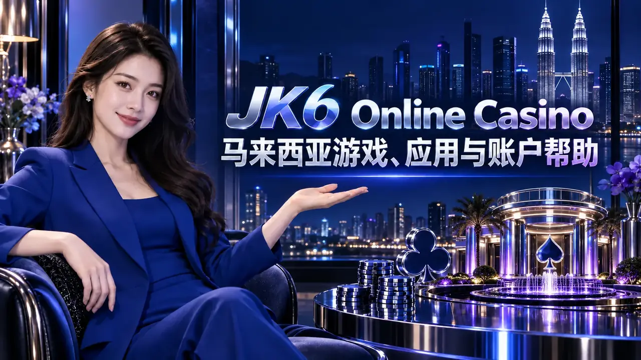 JK6 Online Casino Malaysia — Games, App & Account Help campaign artwork
