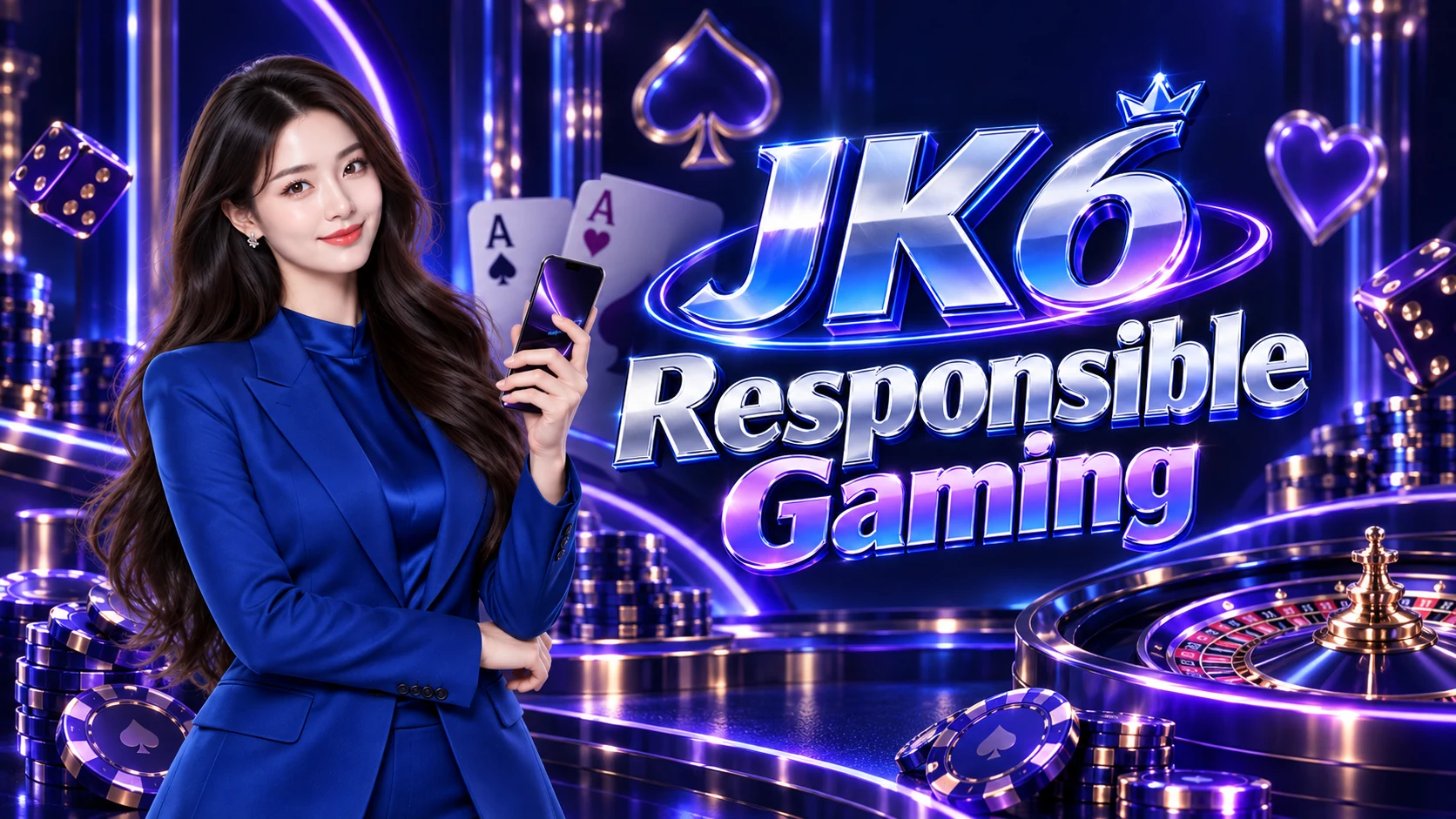 JK6 presenter in the responsible gaming scene